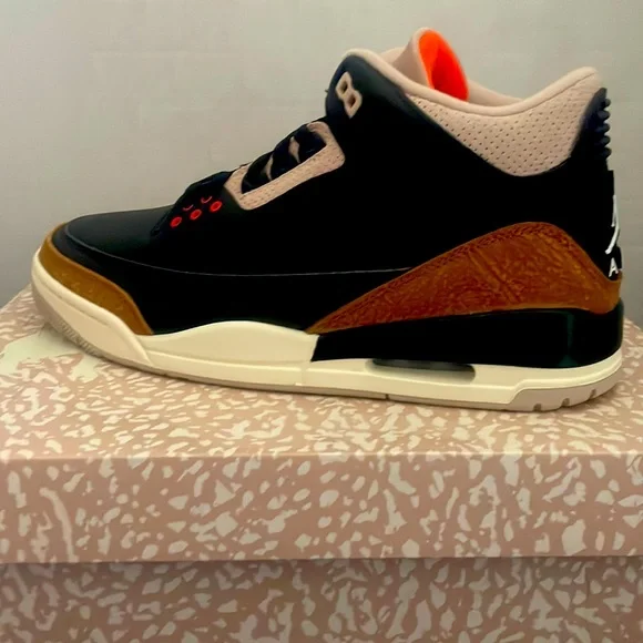 Jordan | Shoes | Tan Black And Orange Air Jordan | Poshmark display picture 3